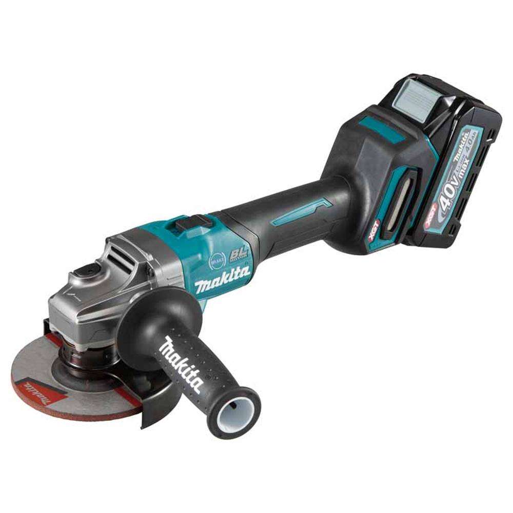 Makita GA005GM203 40V Max XGT Cordless Angle Grinder 125mm Brushless 0
