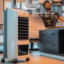 Geepas Air Cooler with LED Control Panel, Wide Oscillation & Ice Compartment 3