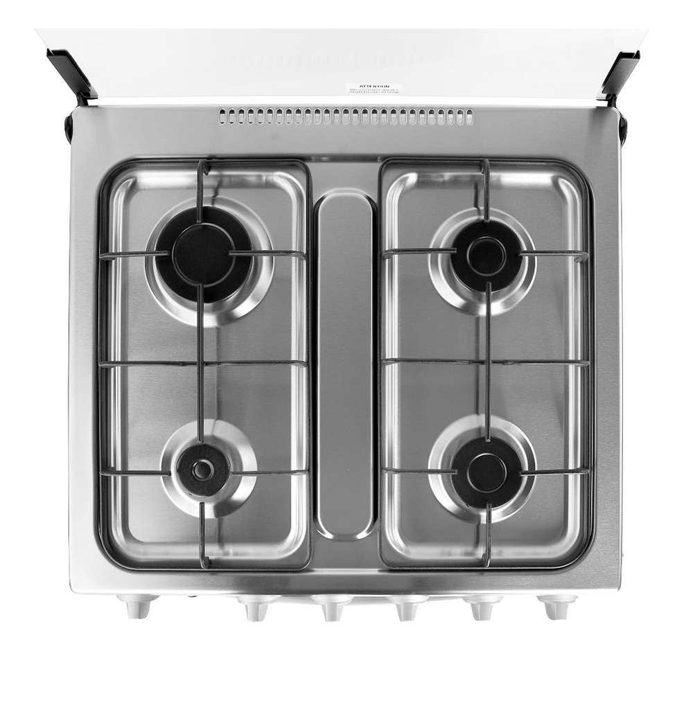 Geepas 60*60 Cooking Range Heavy Duty Metal Knobs Oven with 4 Gas Burners Convection Single Oven 1