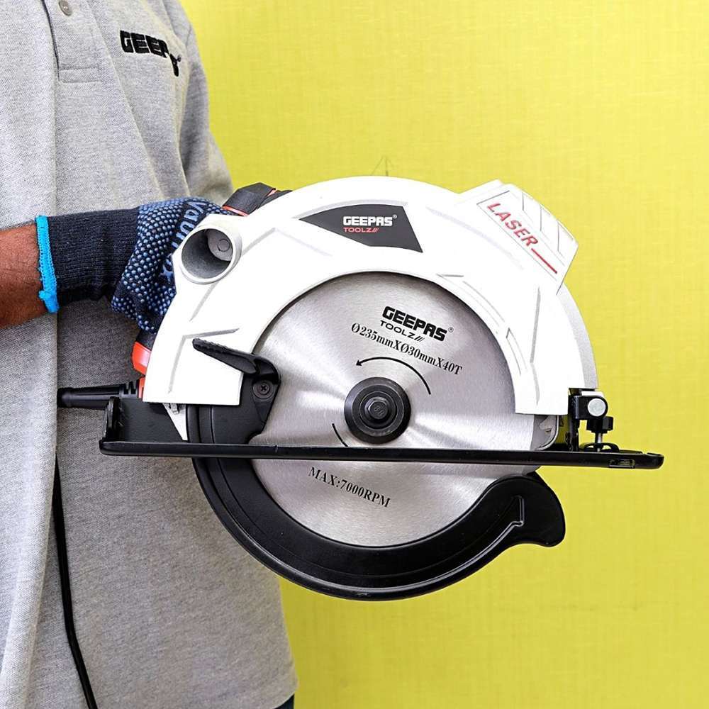 Geepas 235mm 2000W Multi-Purpose Circular Saw 5