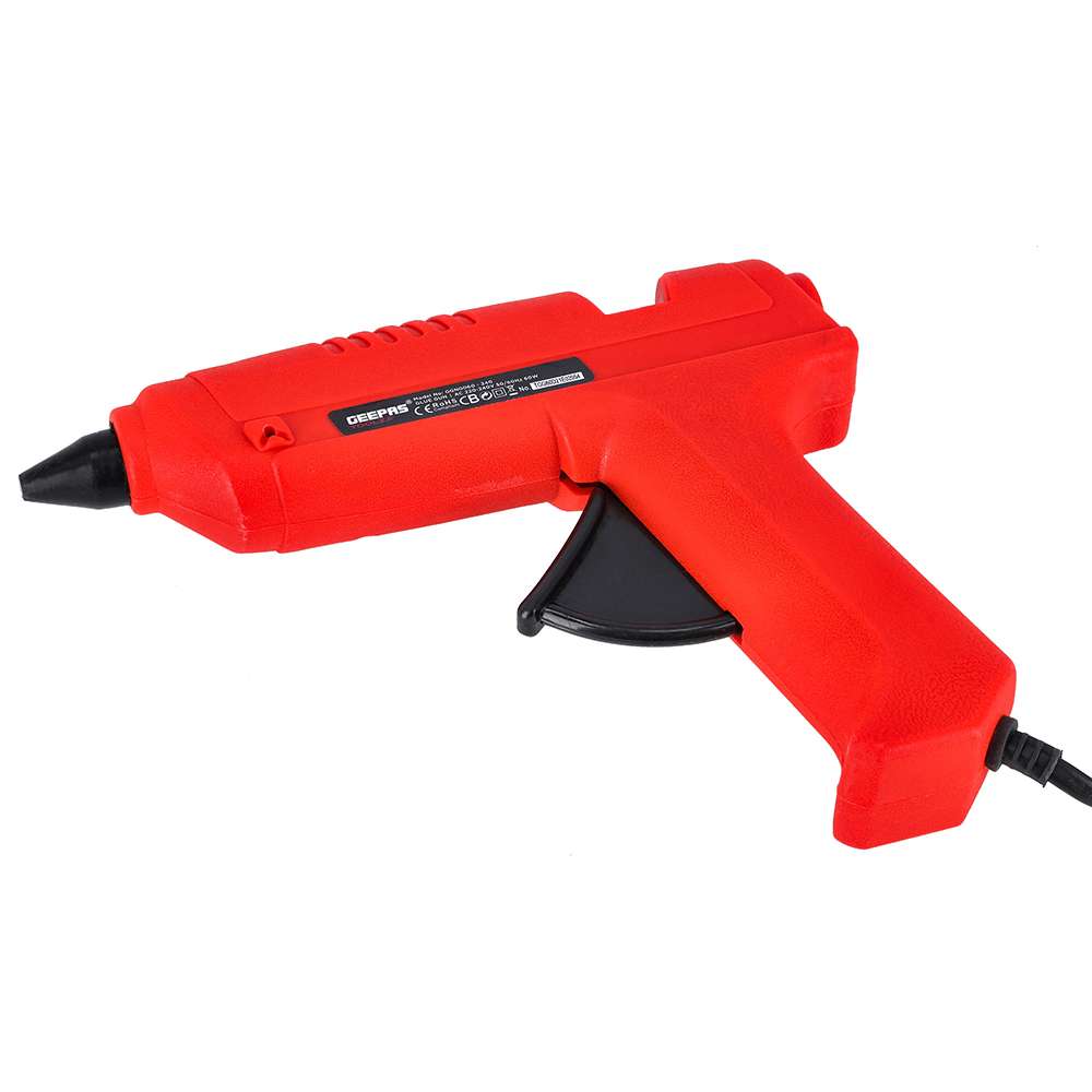 Geepas 60W Glue Gun with 2pcs Glue Sticks 2