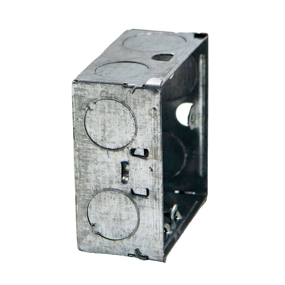 صندوق توزيع للاستخدامات الكهربائية مصنوع من الحديد المغلفن قياس ( "3×3 ) 2