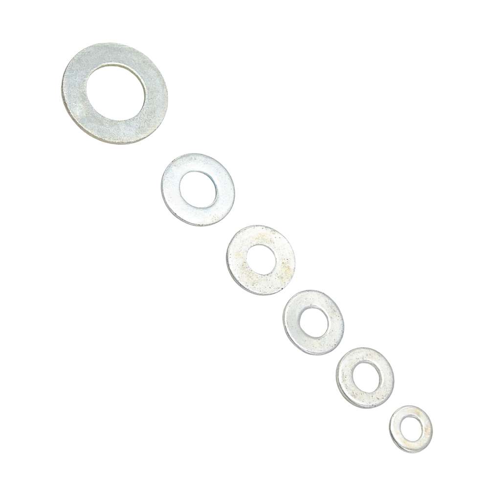 حلقة تثبيت البراغي المصنوعة من الحديد المجلفن قياس (10mm) تباع (Per KG)