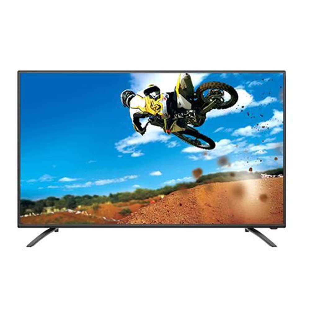 تلفاز جيباس ذكي قياس (42") نوع (LED) بنظام أندرويد و دقة (4K) المزودة بمنفذين (HDMI) ومنفذين سريعين (USB) 3