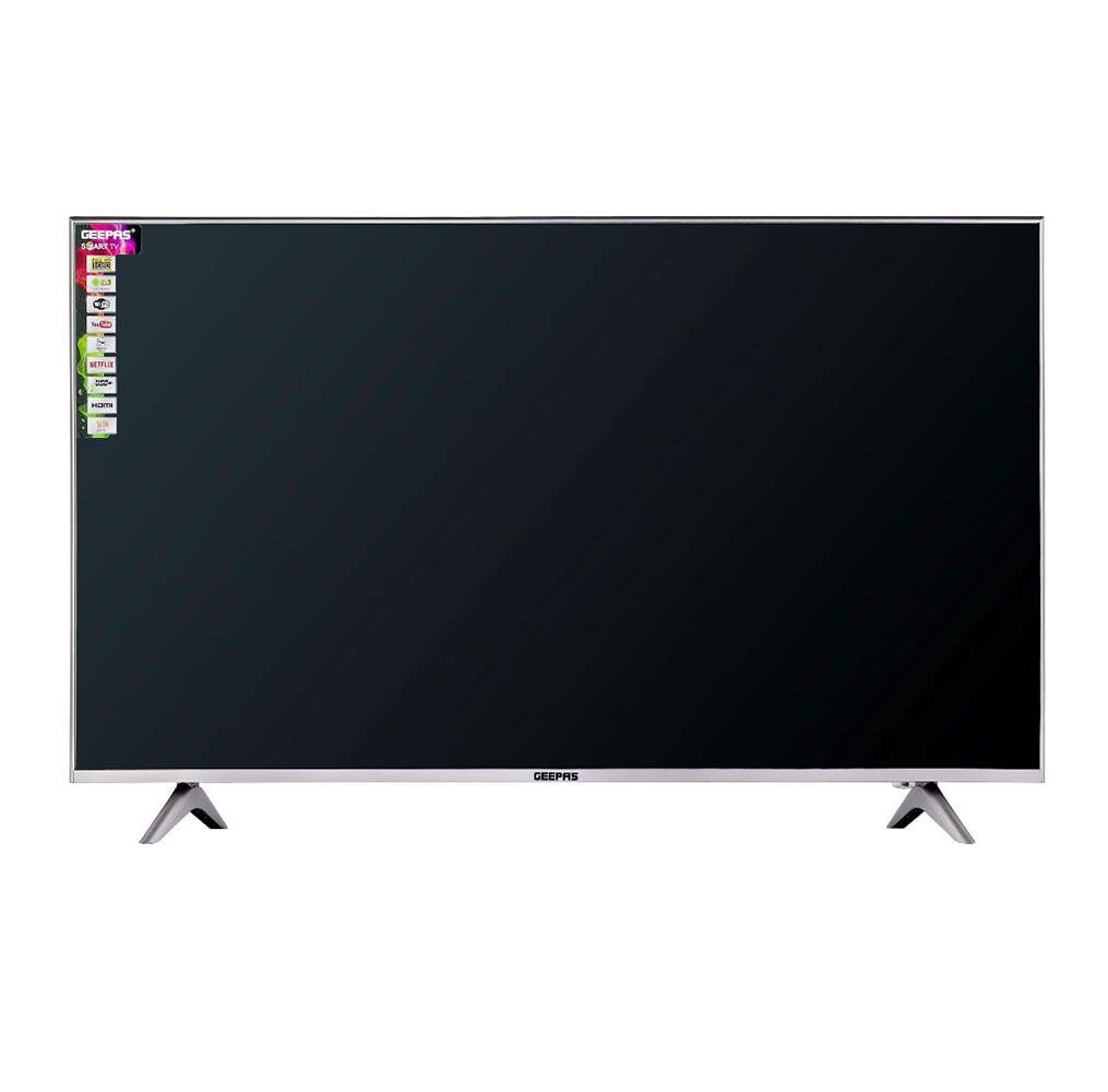 Geepas 43" Android Smart LED TV Wi-Fi & Android 8.0 with E-Share & Mirror Cast 2 HDMI & 2 Hi-High USB Ports 0