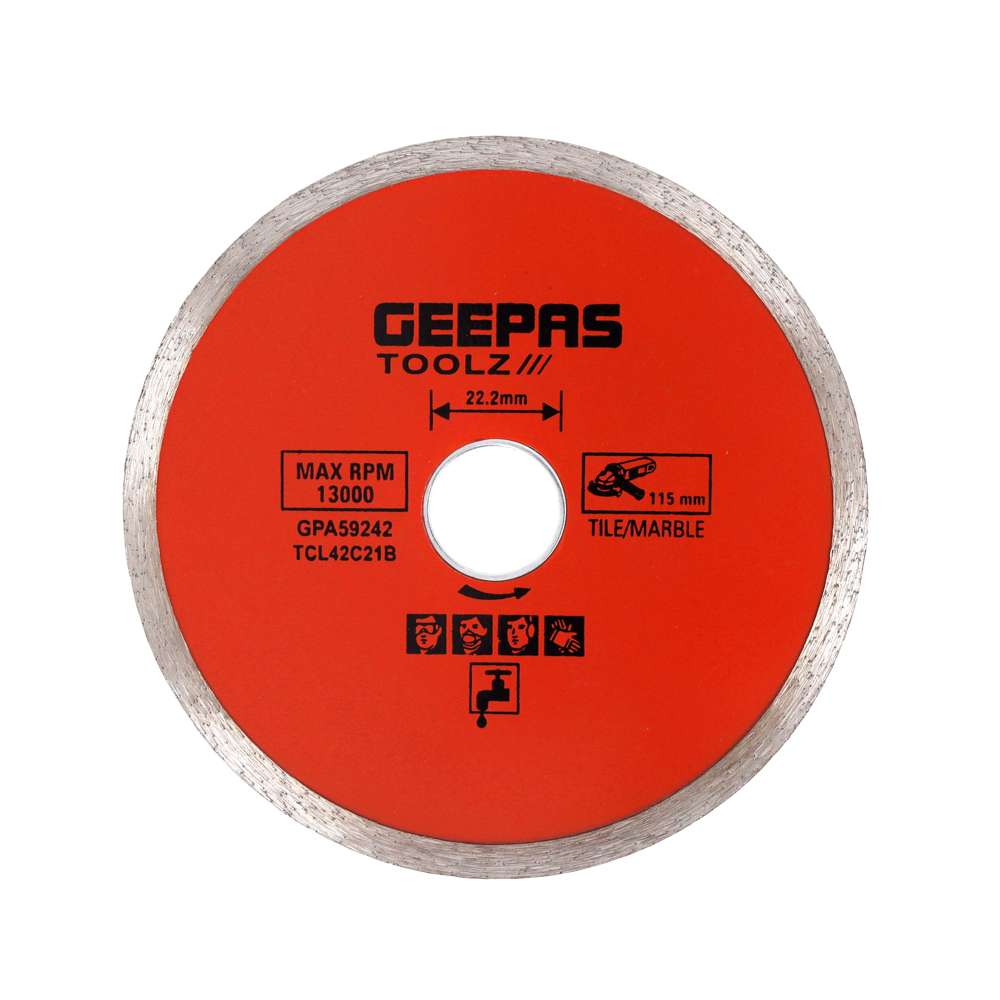 Geepas GPA59242 115 x 2223mm Diamond Saw Blade 0