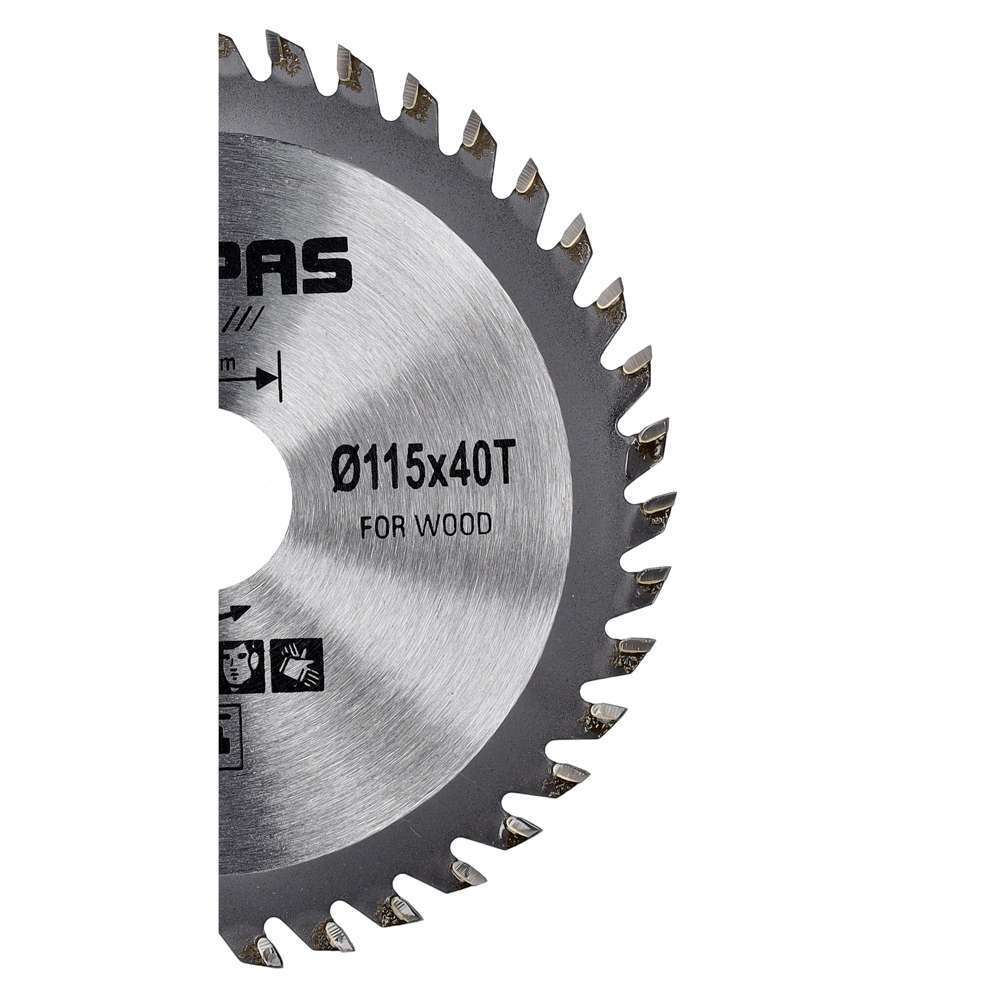 Geepas GPA59262 115mm x 222mm Wood Cutting Circular Saw Blade 1