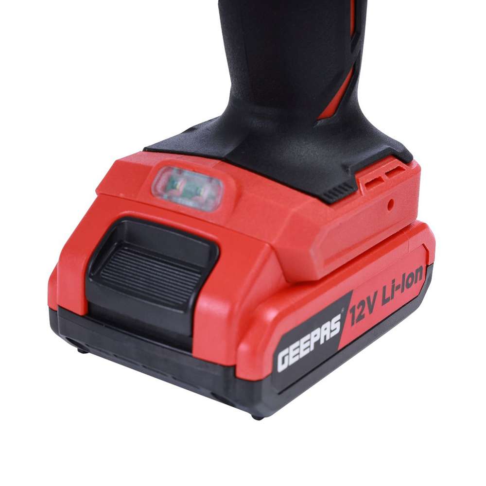 مثقاب و مفك لاسلكي بالبطارية (12V) من (Geepas) مزود بضوء ليد (GPD1220C-240) 3