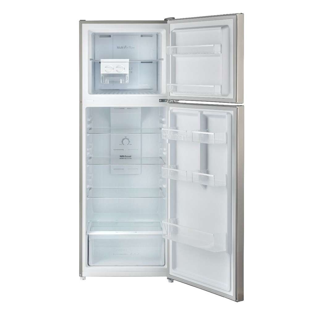 Geepas 410L Double Door Refrigerator Double Temperature Setting Feature Long-Lasting Freshness 4