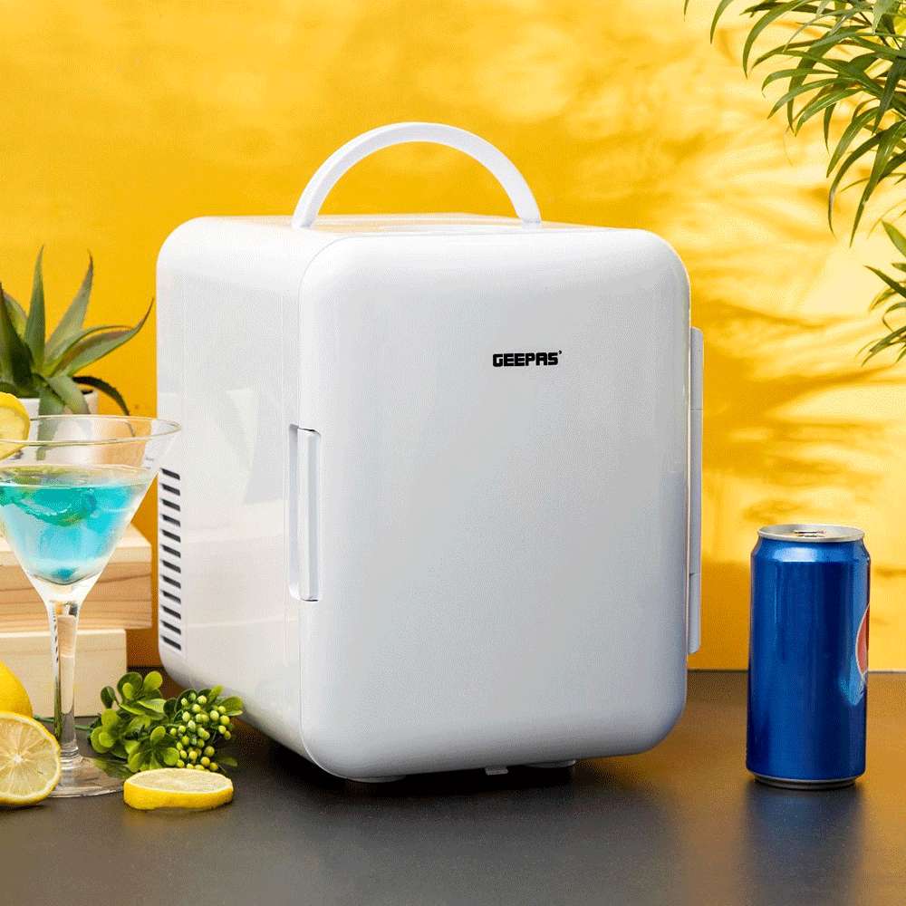 Geepas 4 Litre Mini Refrigerator Normal & Silent Mode with Cold or Warm Function 2