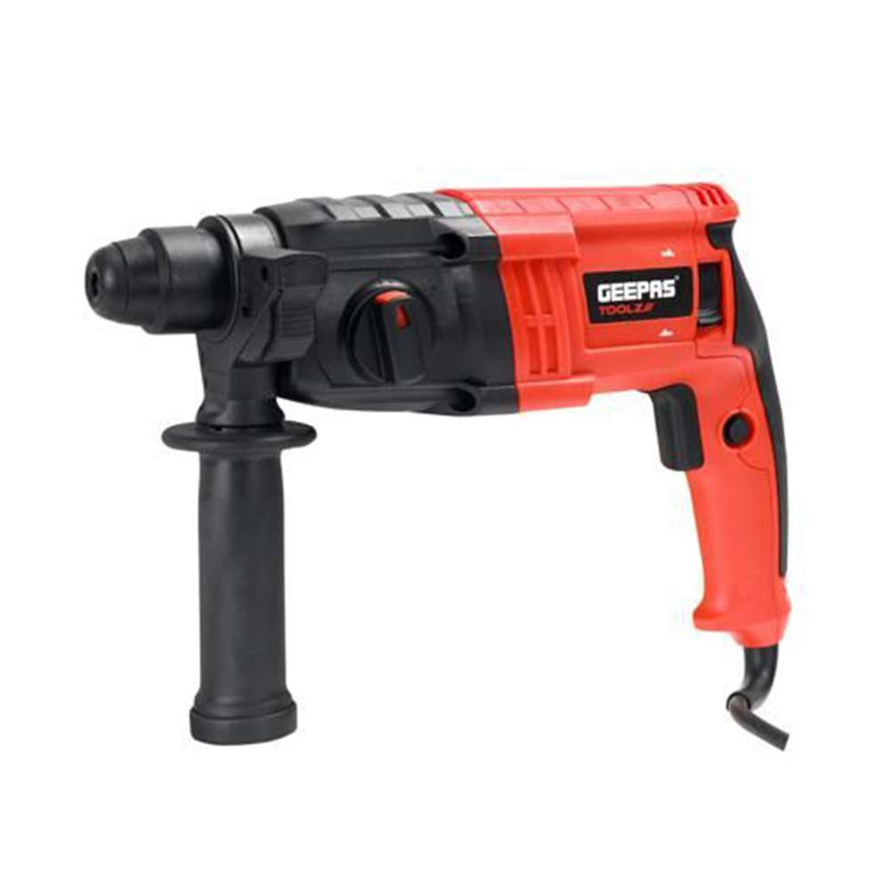 Geepas 600W Rotary Hammer with 20mm SDS Plus Bits 1