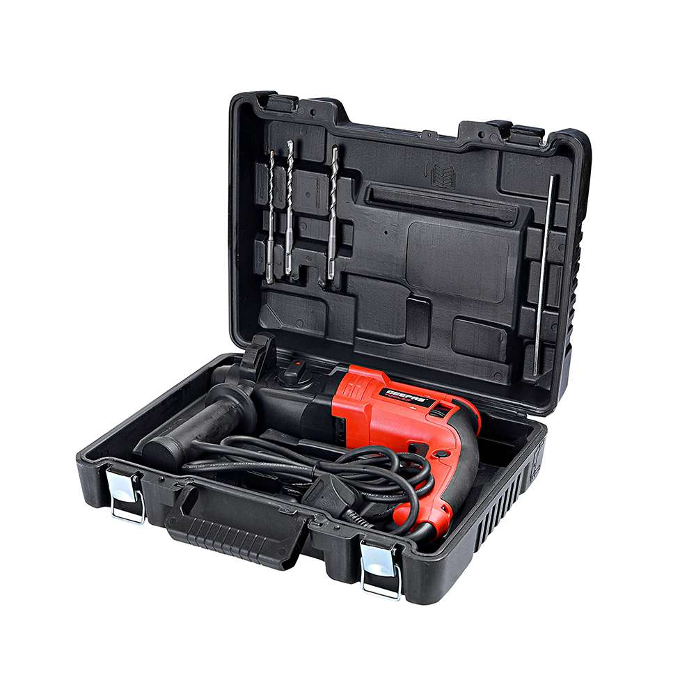 Geepas 600W Rotary Hammer with 20mm SDS Plus Bits 5