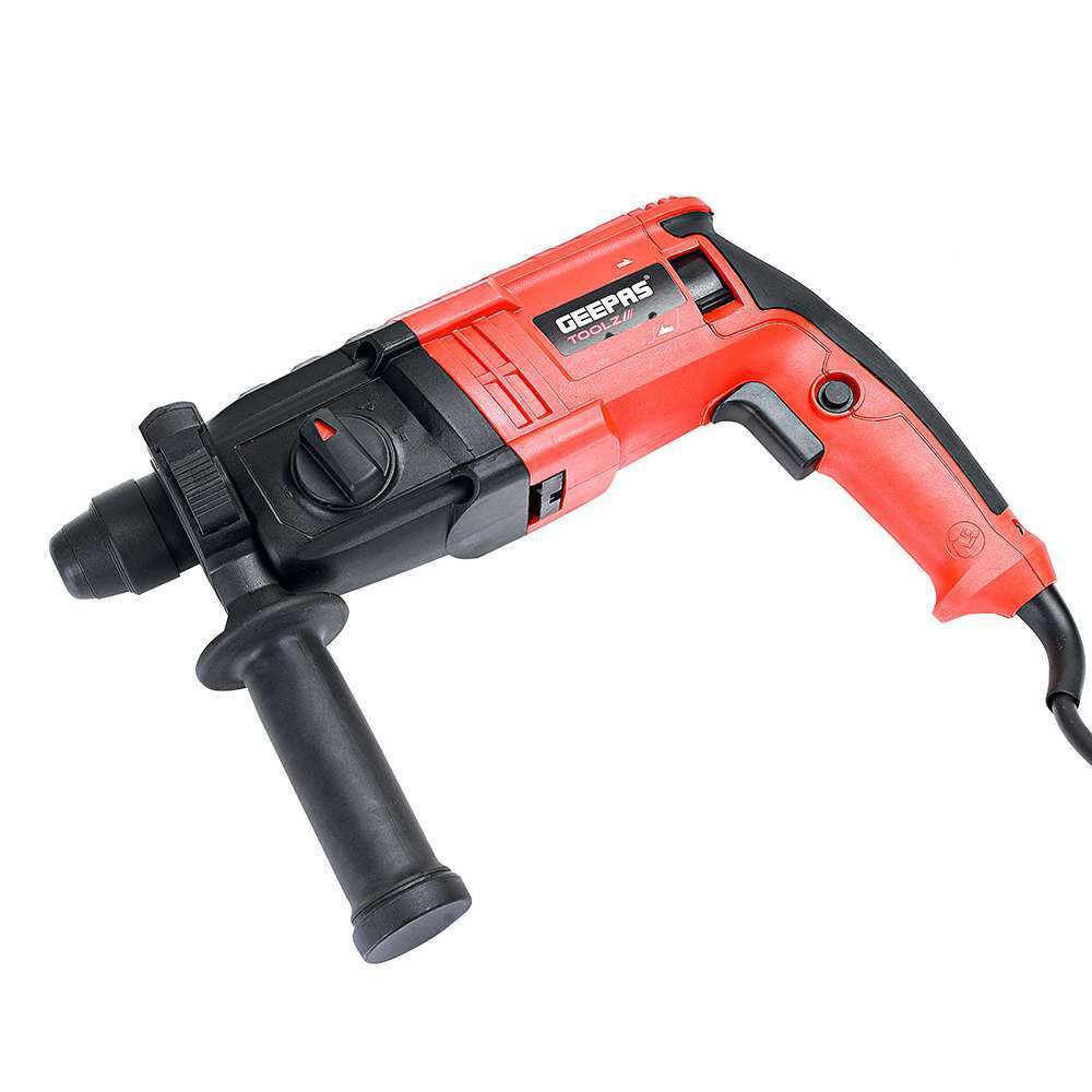 Geepas 600W Rotary Hammer with 20mm SDS Plus Bits 6