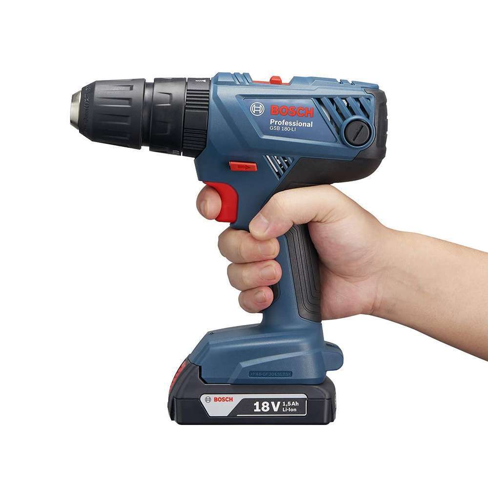 Bosch GSB 180- LI Professional Cordless Combi Drill 1