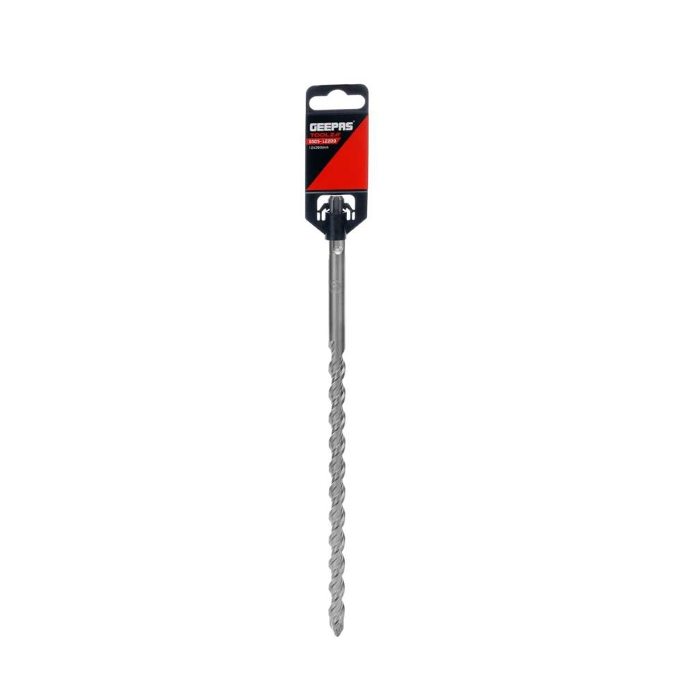 Geepas GSDS-12200 Drill Bits SDS+ Round 12mm X 266mm 3