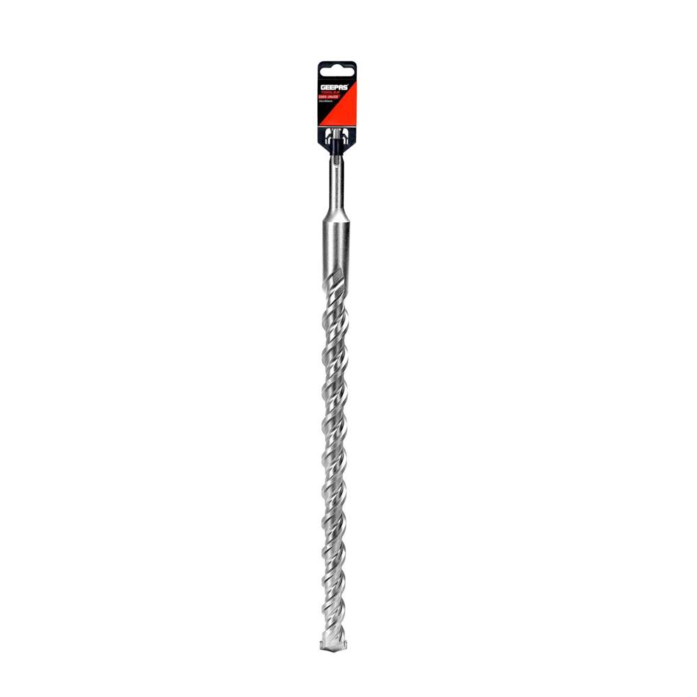 Geepas GSDS-26400 Drill Bits SDS+ Round 25mm X 450mm 2