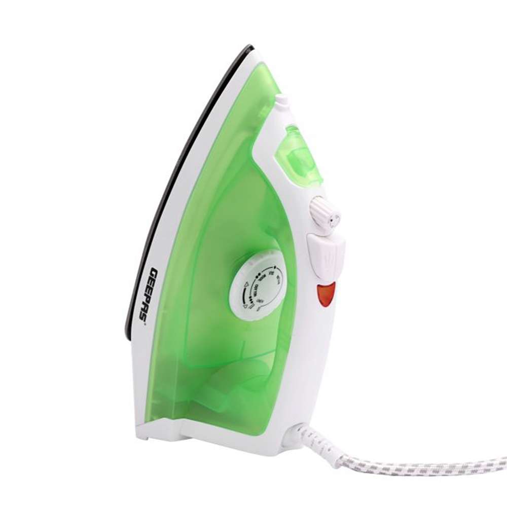 مكواة بخار كهربائية (Geepas) مع قاعدة مقاومة للالتصاق باستطاعة (1600W) 0
