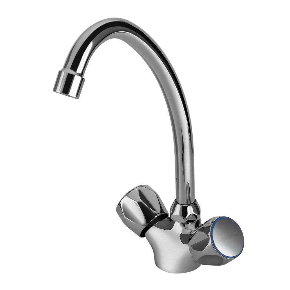 Geepas GSW61024 Centre Hole Dual Handle Basin Mixer 2