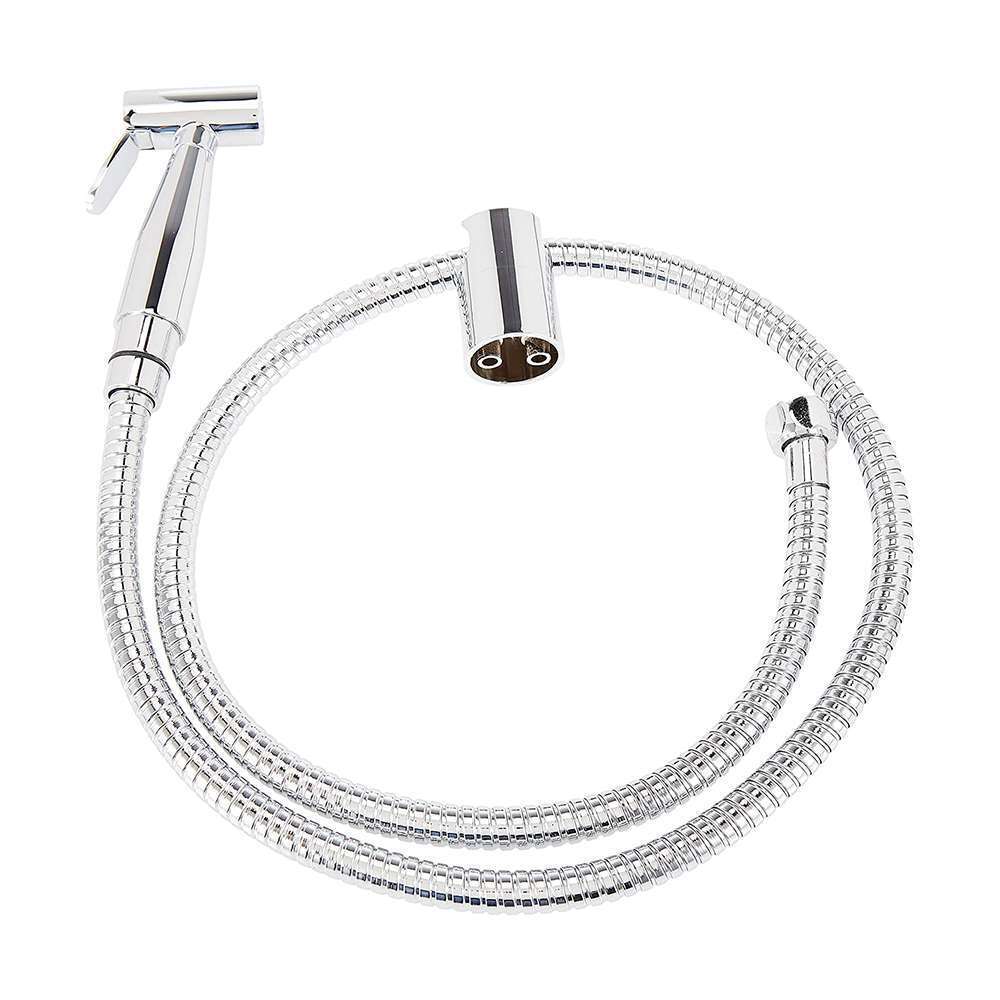 Geepas GSW61076 Brass Shattaf Set Bidet Mixer ABS Chrome 1