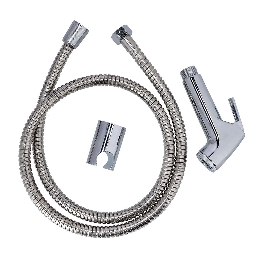 الشطاف المصنوع من البلاستيك (ABS) و الكروم مع خرطوم بطول (1.2m) (GSW61106) من (Geepas) 0