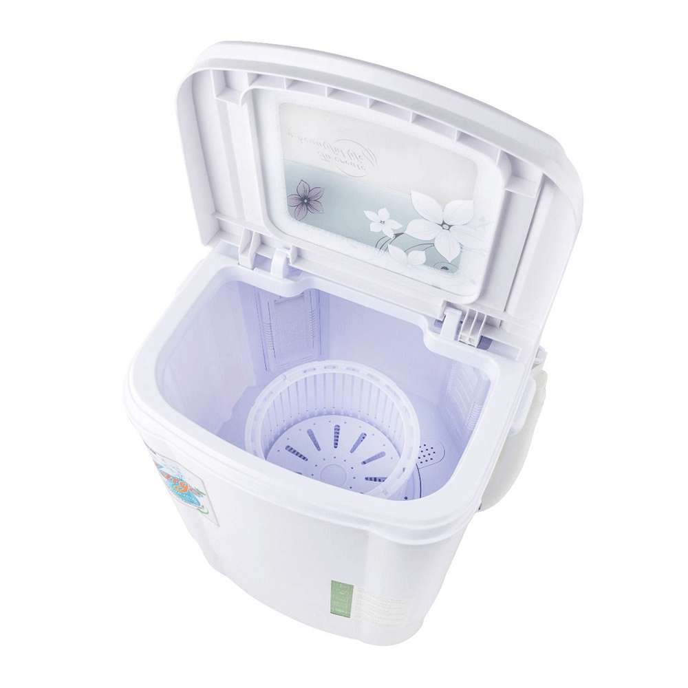 Geepas 3.5Kg Washing Machine 2-In-1 Function Tempered Glass Cover with Pulsator & Magic Filter 1