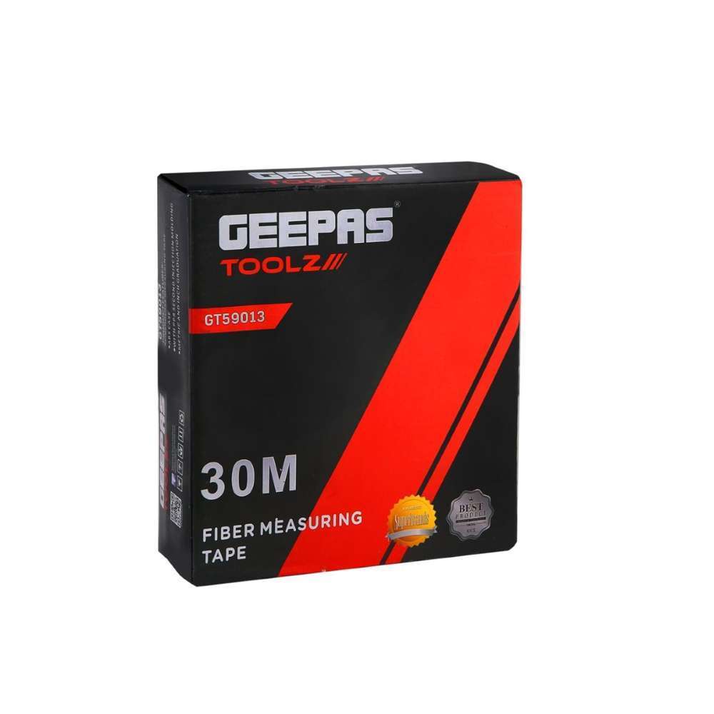 Geepas GT59013 30M Fibre Measuring Tape 3