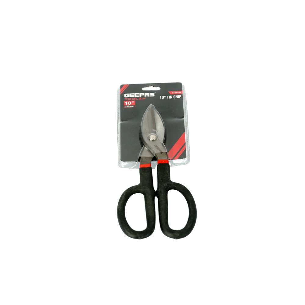 Geepas GT59044 10" Steel Straight Cut Tin Snip 4