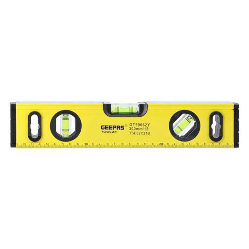 Geepas GT59062Y 12" Magnetic Spirit Level 0