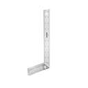 Geepas 10" Try Square with Cast Zinc Handle, Used for Professional Woodworking & Joinery 1