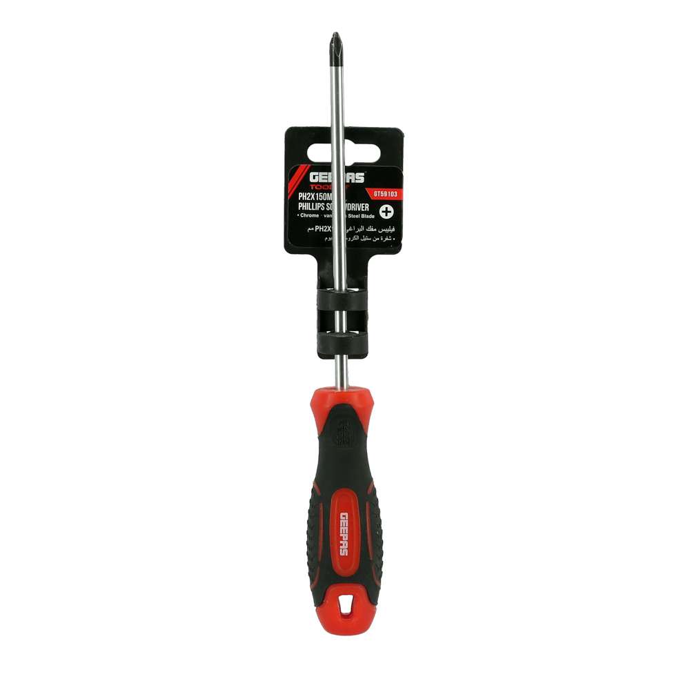 Geepas GT59104 Ph2 x 200mm Screwdriver 0