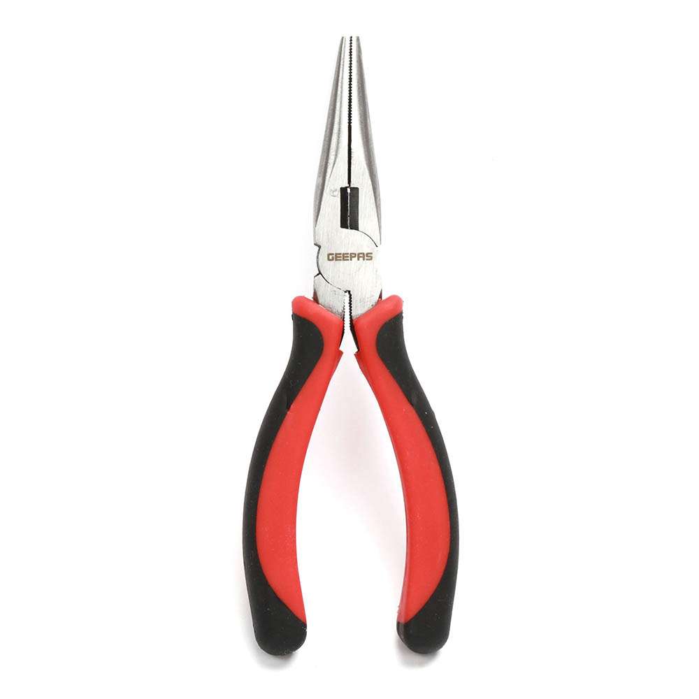 Geepas GT59110 8" Carbon Steel Long Nose Pliers 0