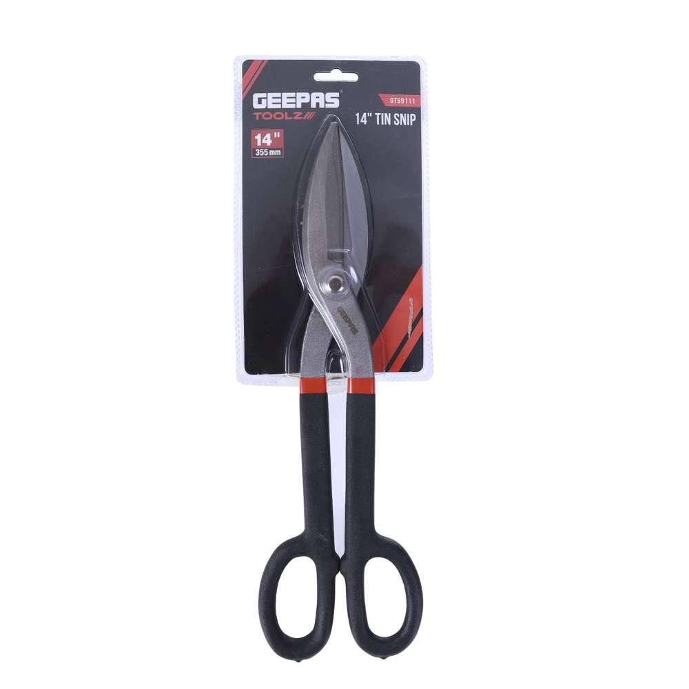 Geepas GT59111 14" Steel Straight Cut Tin Snip 1