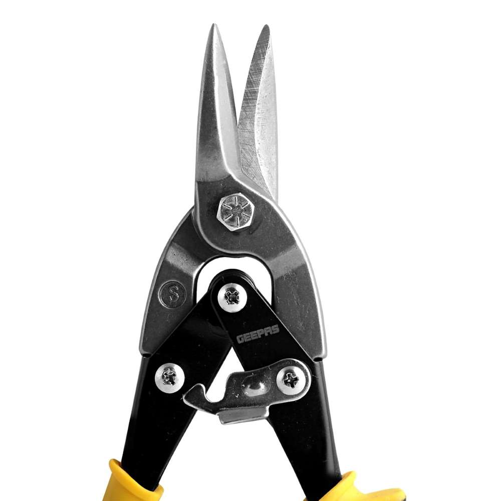 Geepas GT59112 250mm Straight Cut Aviation Snip 0