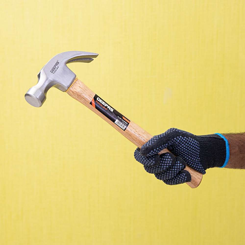 Geepas GT59120 Wooden Handle Claw Hammer 3
