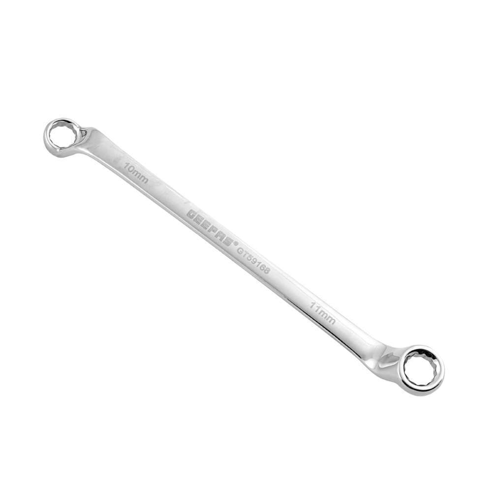 Geepas GT59168 10 x 11mm CrV Double Ring Spanner 2