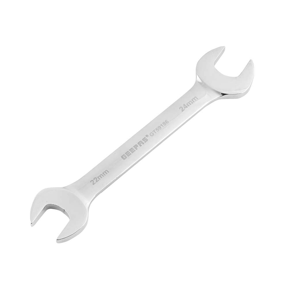 Geepas GT59186 22 x 24mm CrV Double Open End Spanner 0