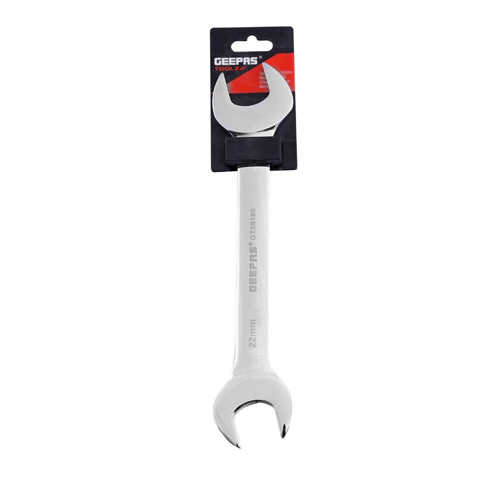Geepas GT59186 22 x 24mm CrV Double Open End Spanner 1