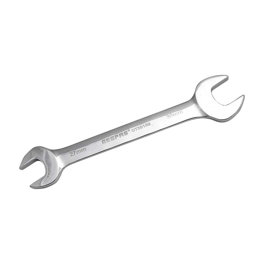Geepas GT59189 27 x 30mm CrV Double Open End Spanner 0