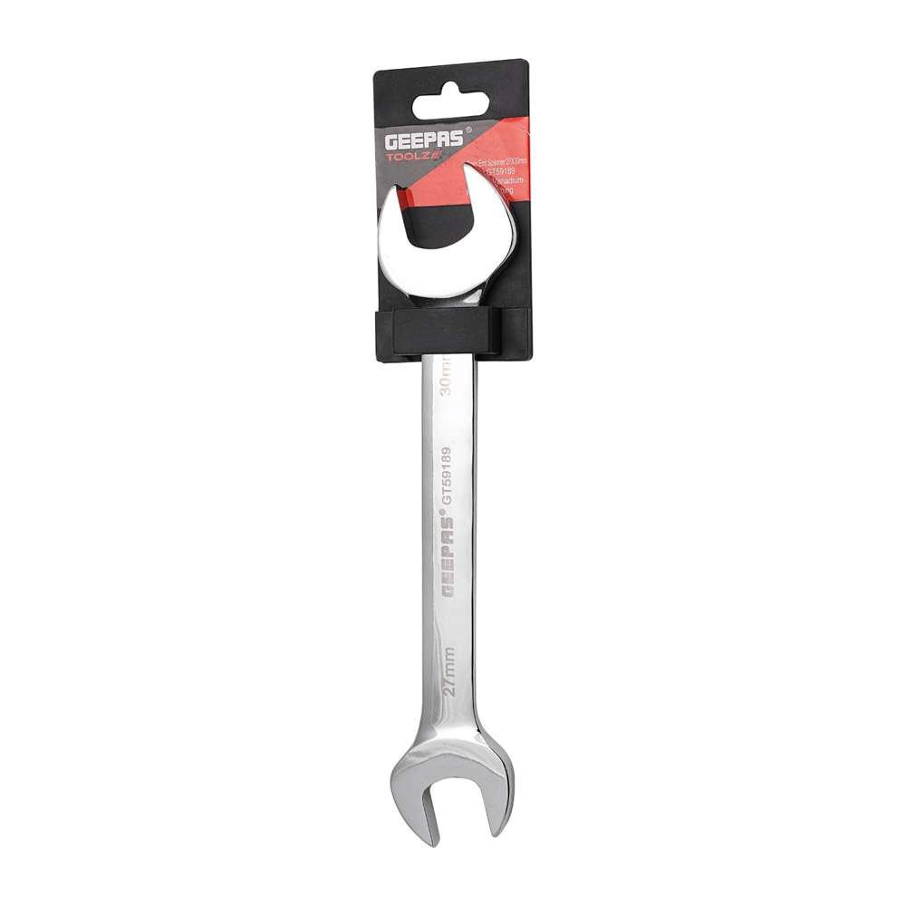 Geepas GT59189 27 x 30mm CrV Double Open End Spanner 1
