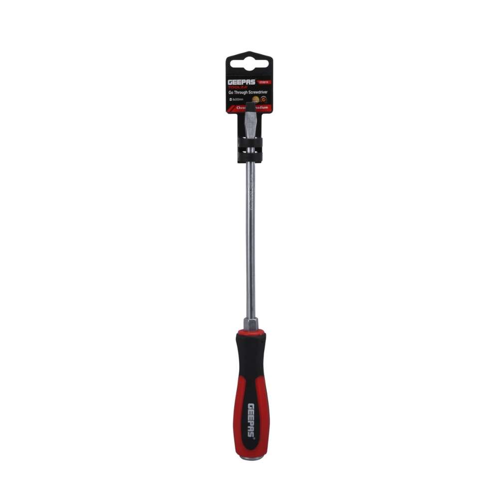 Geepas GT59219 8 x 200mm Slotted Screwdriver 0