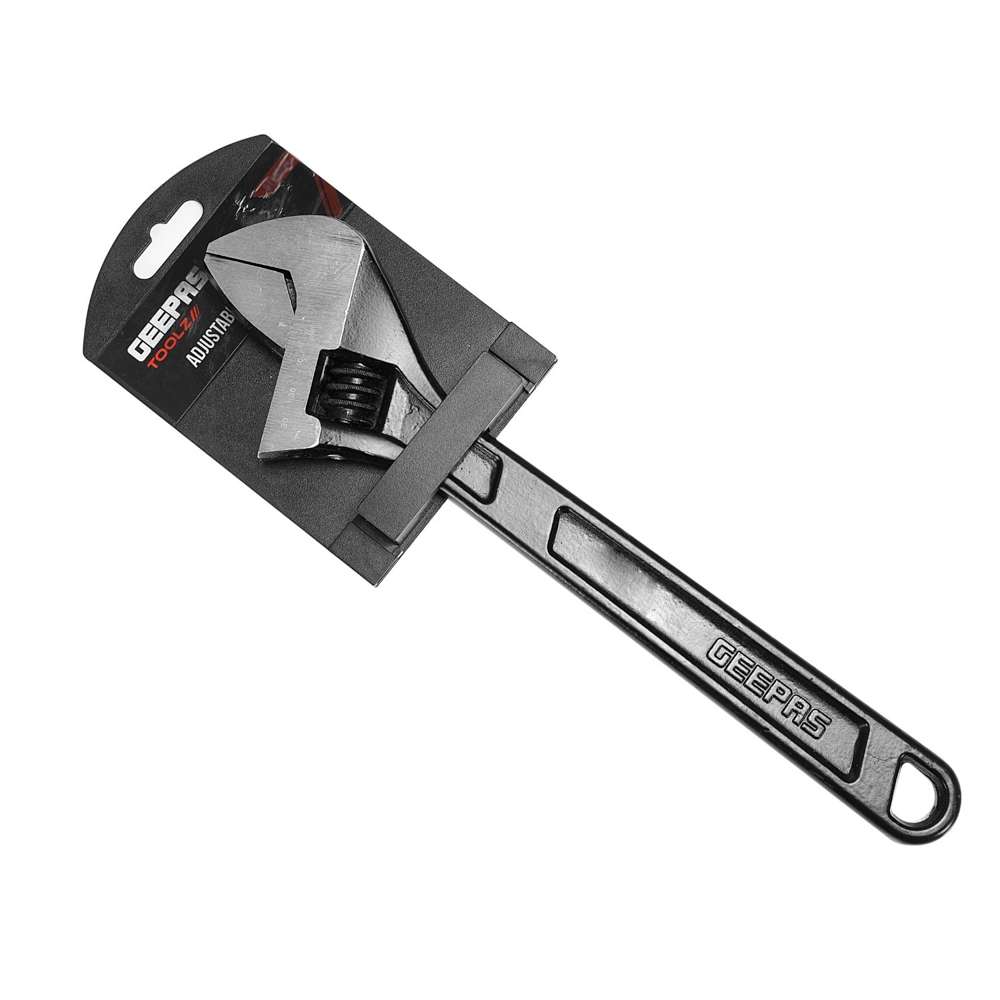 Geepas GT59224 10" CrV Adjustable Wrench 1