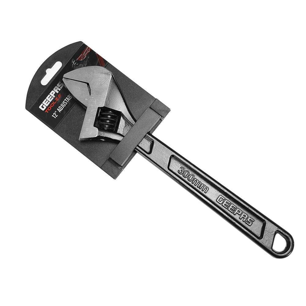 Geepas GT59225 12" CrV Adjustable Wrench 1