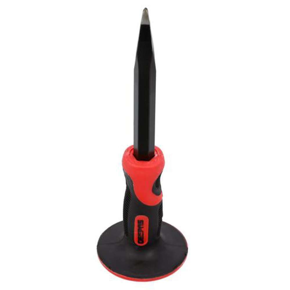 Geepas GT59254 8" Pointed Chisel with Grip 0