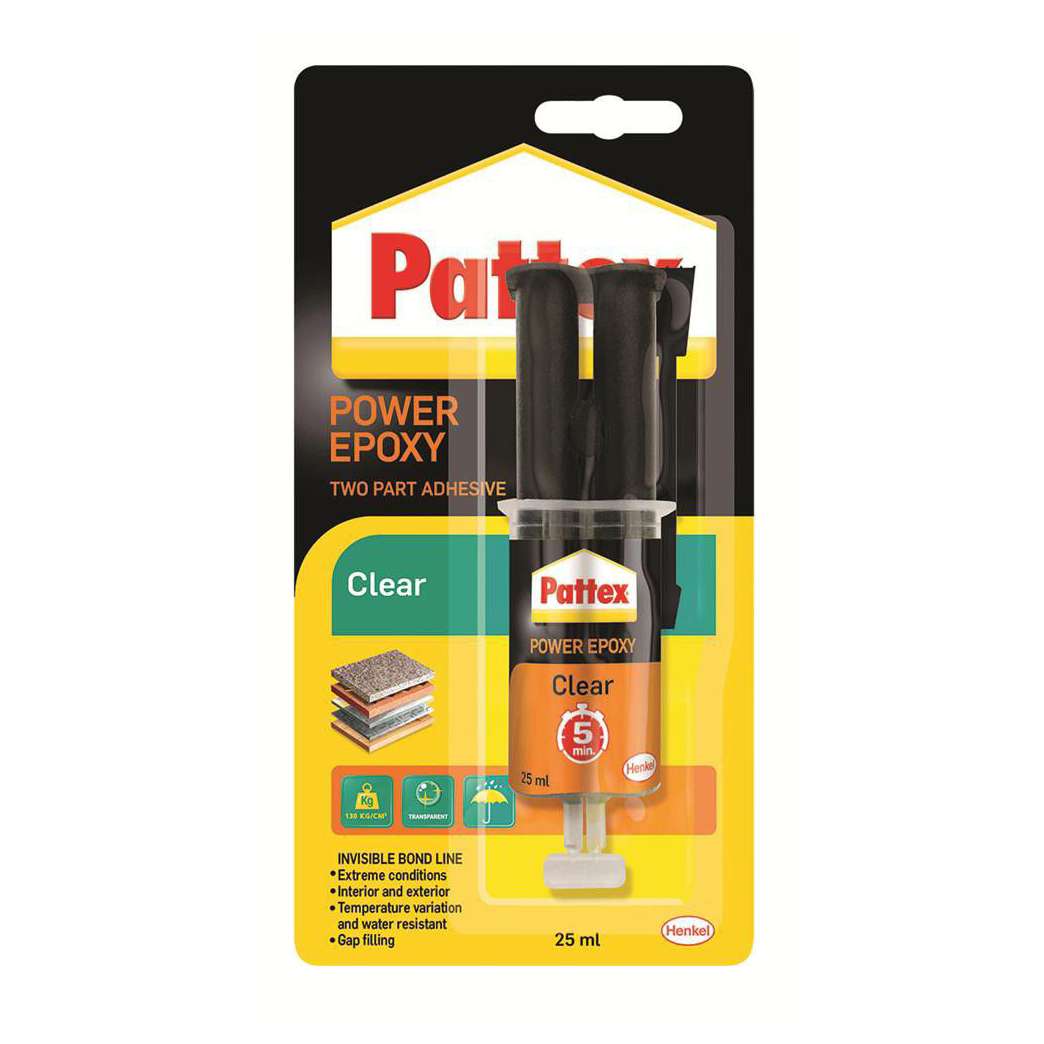 Henkel Pattex Clear Epoxy Adhesive 0