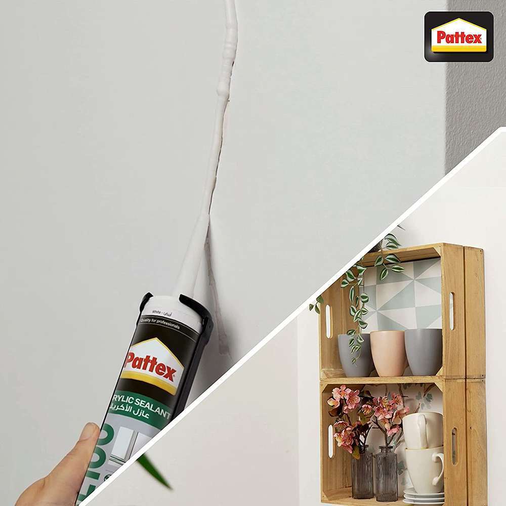 Henkel Pattex 280 ML Acrylic Sealant SL100 - White 3