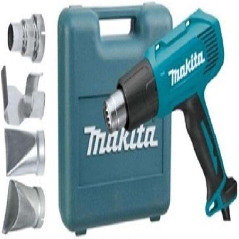 Makita HG6030K-PR Heat Gun 1800W Thermocouple Slide Switch 0