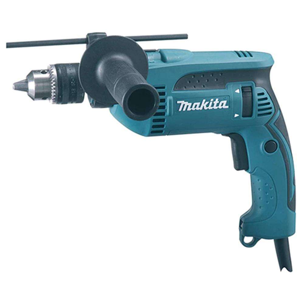 Makita HP1640KX3 Percussion Impact Drill 16mm 680W - 74 Pcs/Set 2