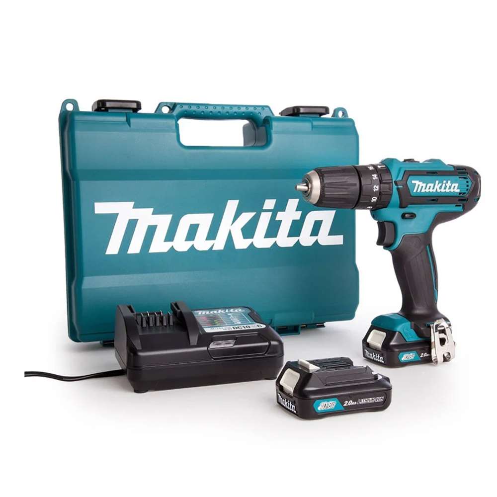 Makita HP332DWAE 10.8V Li-Ion Cordless Hammer Drill 3/8" 10mm Capacity 4