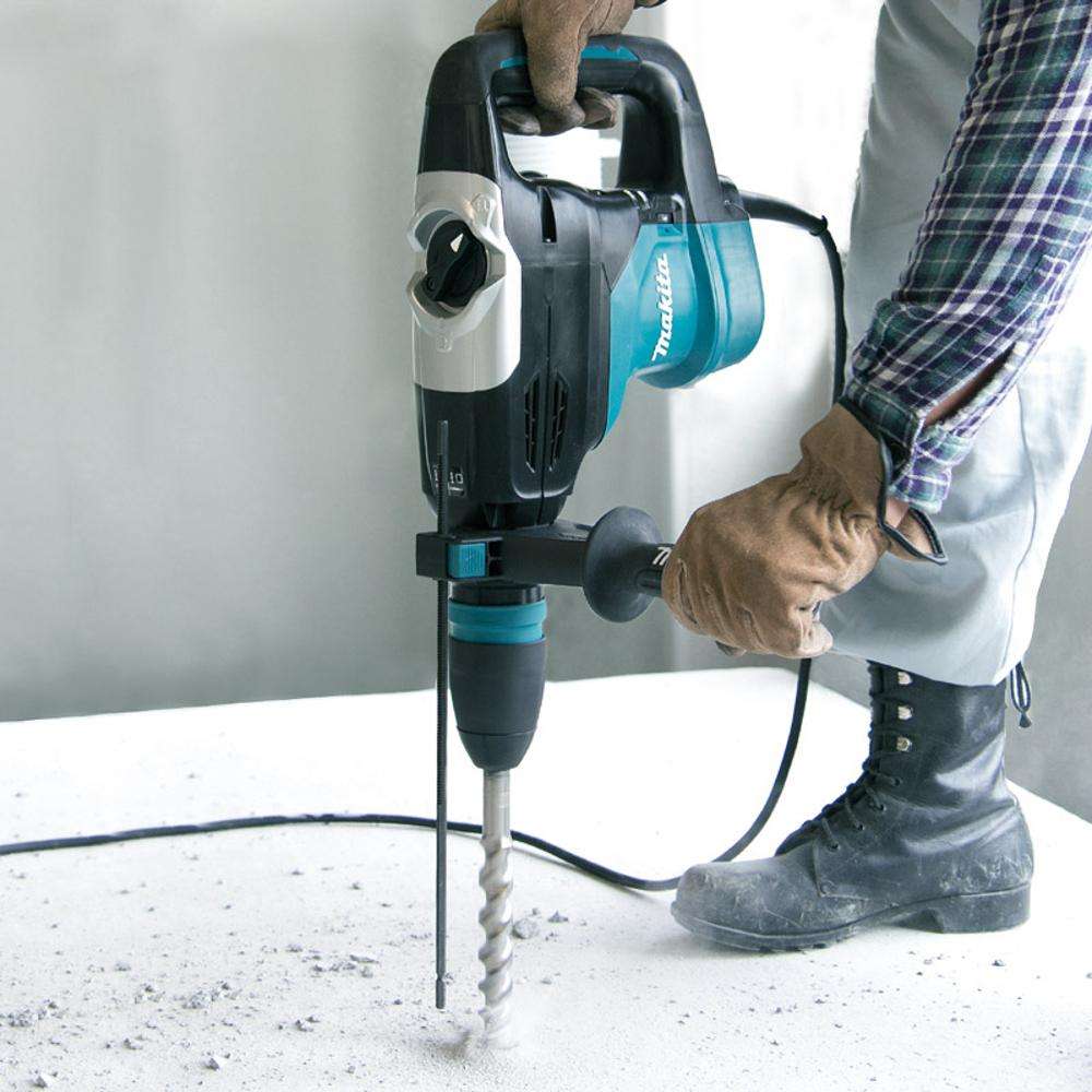 المثقب المطرقي الدوراني ماكيتا (Makita) استطاعة (1100W) نموذج (Sds-Max) موديل (HR4003C) 2