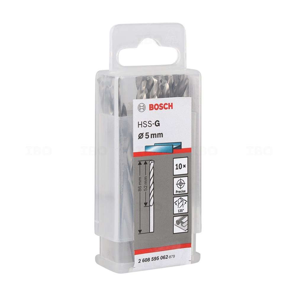 Bosch 2608595062 HSS-G Metal Drill Bit 5.2 X 86mm 2